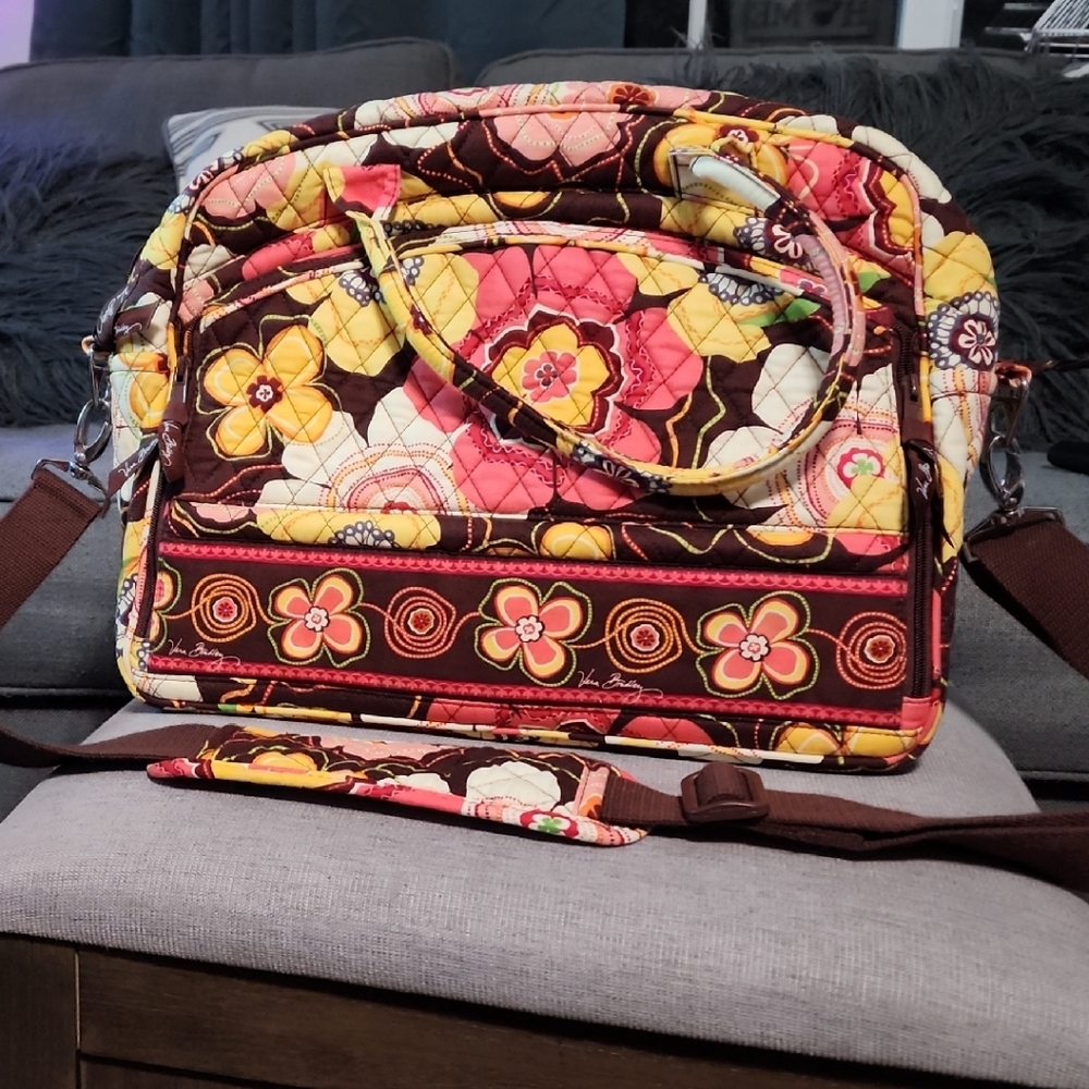 Vera Bradley Buttercup Weekender Bag